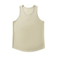 thumbnail image 1 of Men's Tank Tops Qiggri Men's Solid Color Casual Fitness Sport Permeability Round Neck Tank Top Mens Workout Tank Tops, 1 of 3