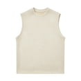 thumbnail image 1 of Men's Tank Tops Qiggri Men's Vintage Solid Color Casual Fitness Sport Permeability Round Neck Tank Top Mens Workout Tank Tops, 1 of 2