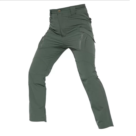 Men's Tapered Stretch Cargo Pants Multi Pocket Daily Outdoor Casual Pants S-XXL