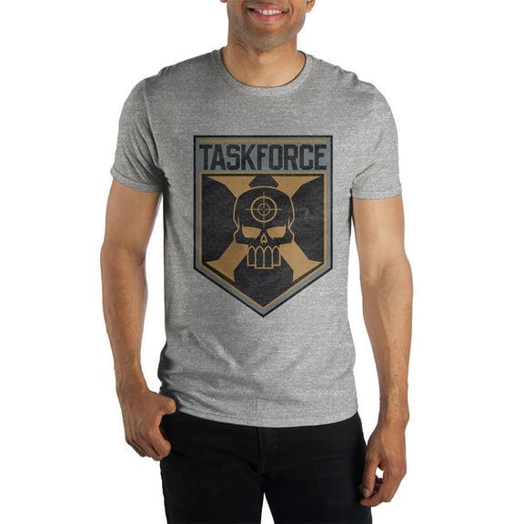 Men's Task Force X Suicide Squad DC Comics Shirt-X-Large