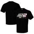 thumbnail image 1 of Men's Team Penske Black Austin Cindric Name & Number T-Shirt, 1 of 3