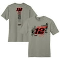 thumbnail image 1 of Men's Team Penske Gray Ryan Blaney Lifestyle T-Shirt, 1 of 3