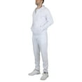 thumbnail image 1 of Men's Tech Fleece Hoodie & Jogger 2-Piece Matching Set With Heat Seal Zipper Design (Sizes, S to 4XL), 1 of 5