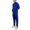 thumbnail image 1 of Men's Tech Fleece Hoodie & Jogger 2-Piece Matching Set With Heat Seal Zipper Design (Sizes, S to 4XL), 1 of 5
