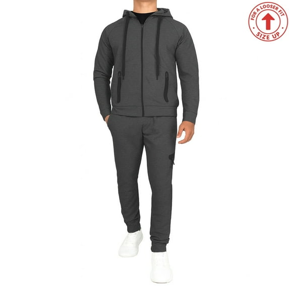 Men's Tech Fleece Hoodie & Jogger Set (Sizes, S to 3XL)