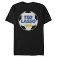 thumbnail image 1 of Men's Ted Lasso Soccer Ball  Graphic Tee Black Medium, 1 of 5