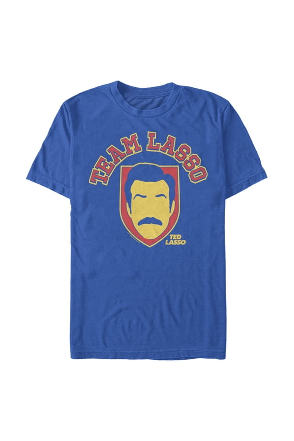 Men's Ted Lasso Team Player Graphic Tee Royal Blue X Large