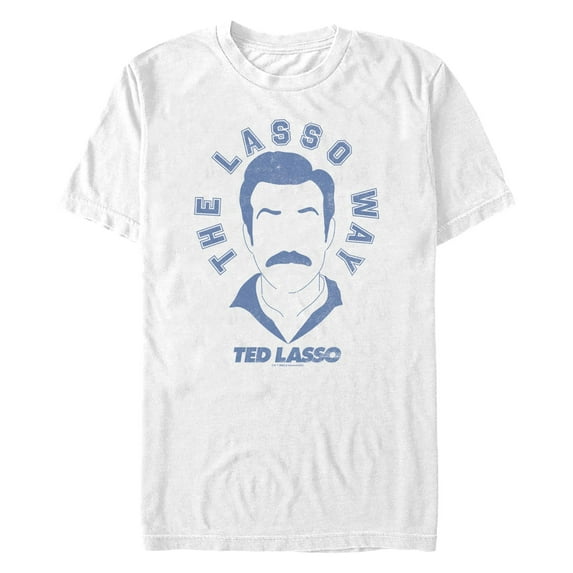 Men's Ted Lasso The Lasso Way Graphic Tee White Small