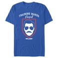 thumbnail image 1 of Men's Ted Lasso Training Makes Perfect Graphic Tee Royal Blue Medium, 1 of 4