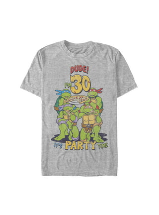 Men's Teenage Mutant Ninja Turtles Christmas Up All Night T-Shirt - Red  Heather - 2X Large