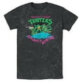 thumbnail image 1 of Men's Teenage Mutant Ninja Turtles Distressed Gnarly Ninjas  Graphic Tee Black 2X Large, 1 of 4