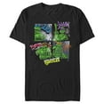 thumbnail image 1 of Men's Teenage Mutant Ninja Turtles Graffiti Portraits  Graphic Tee Black Large, 1 of 5