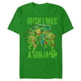 thumbnail image 1 of Men's Teenage Mutant Ninja Turtles Irish I Was A Ninja  Graphic T-Shirt, 1 of 5