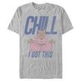 thumbnail image 1 of Men's Teenage Mutant Ninja Turtles Master Splinter Chill Graphic Tee Athletic Heather 2X Large, 1 of 4