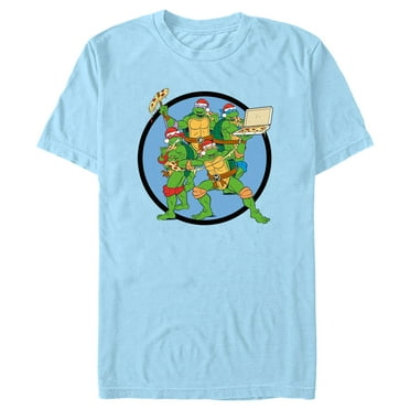 Men's Teenage Mutant Ninja Turtles Merry Crustmas  Graphic T-Shirt