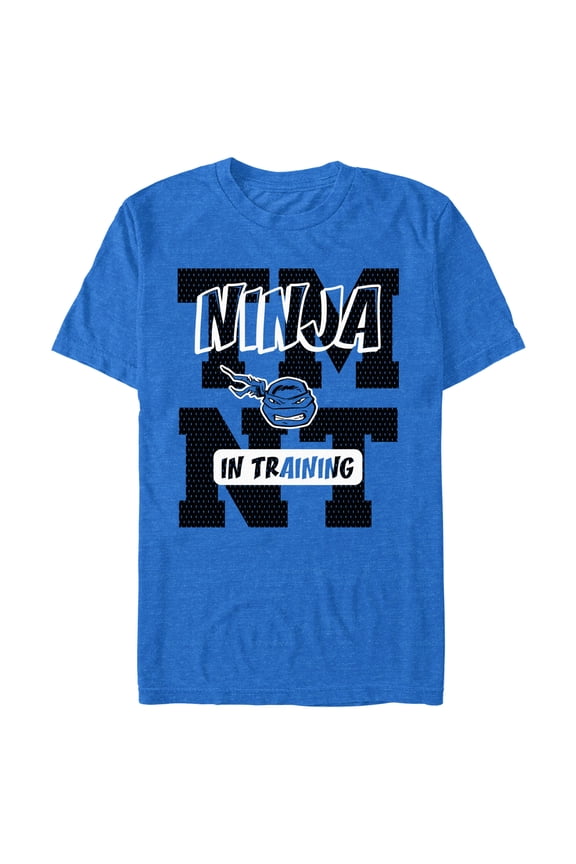 Men's Teenage Mutant Ninja Turtles Ninja in Training Graphic Tee Royal Blue Heather X Large