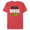 thumbnail image 1 of Men's Teenage Mutant Ninja Turtles Raphael Ninja Mode  Graphic Tee Red Heather Small, 1 of 5