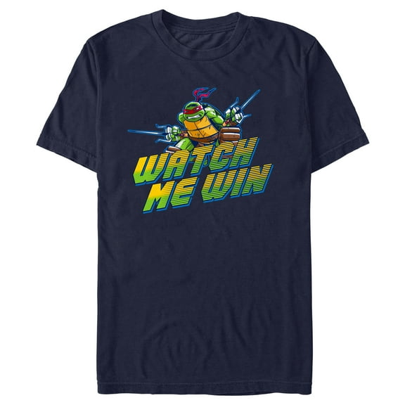 Men's Teenage Mutant Ninja Turtles Raphael Watch Me Win Graphic T-Shirt