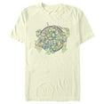 thumbnail image 1 of Men's Teenage Mutant Ninja Turtles Retro Turtles in Battle  Graphic Tee Beige Medium, 1 of 4