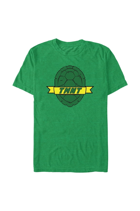 Men's Teenage Mutant Ninja Turtles TMNT Shell Logo Graphic Tee Kelly Heather Large