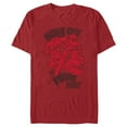 thumbnail image 1 of Men's Teenage Mutant Ninja Turtles Watch Out It's Pizza Time  Graphic Tee Cardinal Large, 1 of 5