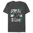 thumbnail image 1 of Men's Teenage Mutant Ninja Turtles What Rules?  Graphic Tee Charcoal 2X Large, 1 of 5