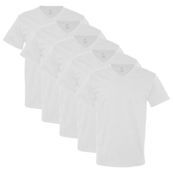 Men's Tees, 5-Pack Your choice Crew or Vneck