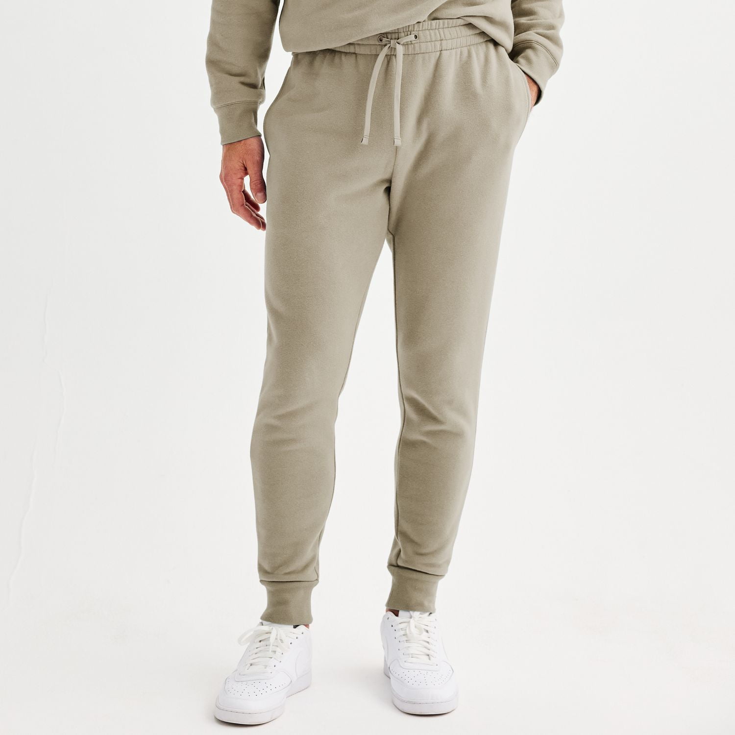 Men's Tek Gear® Ultra Soft Fleece Midweight Joggers Color: Desert - Main Image