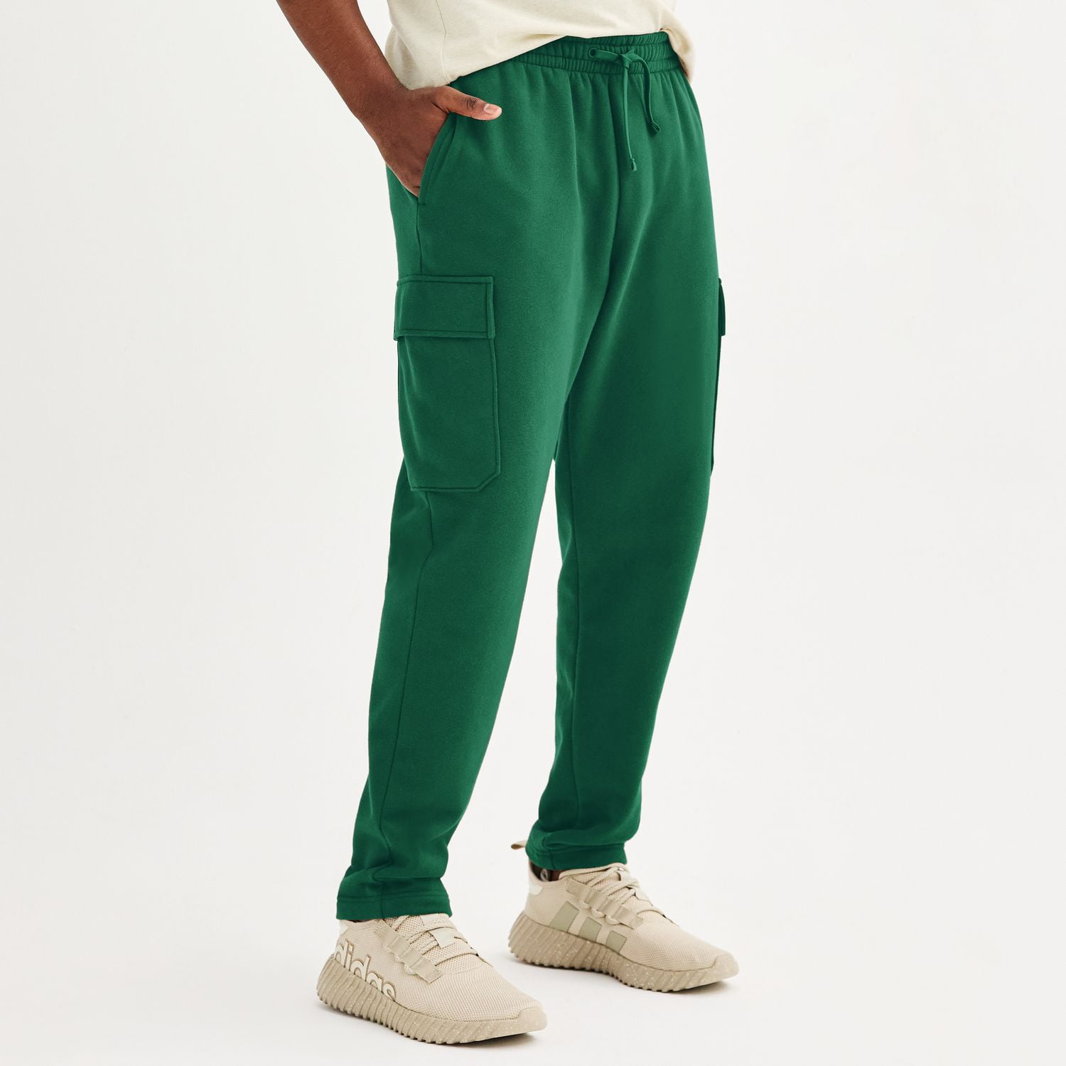 Fleece Cargo Pants Tek Gear Ultra Soft Fleece Pants Men's Tek Gear