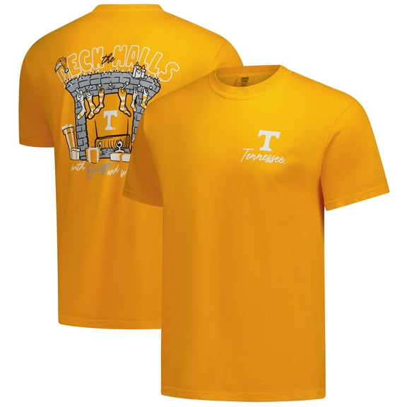 Men's Tennessee Orange Tennessee Volunteers Deck the Halls Comfort Colors T-Shirt