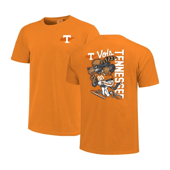 Men's Tennessee Orange Tennessee Volunteers Sketched Mascot Comfort Colors T-Shirt