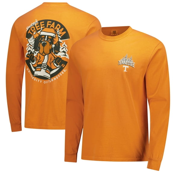 Men's  Tennessee Orange Tennessee Volunteers Tree Farm Comfort Colors Long-Sleeve T-Shirt