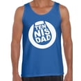 thumbnail image 1 of Men's Tennis Dad Graphic Tank Tops Father`s Day Gift Daddy Tennis Player Gift, 1 of 4