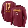 thumbnail image 1 of Men's Terry McLaurin Burgundy Washington Commanders Team Wordmark Name & Number Long Sleeve T-Shirt, 1 of 3