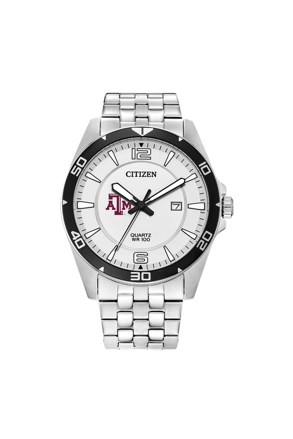 Men's  Texas A&M Aggies Quartz Stainless Steel Watch