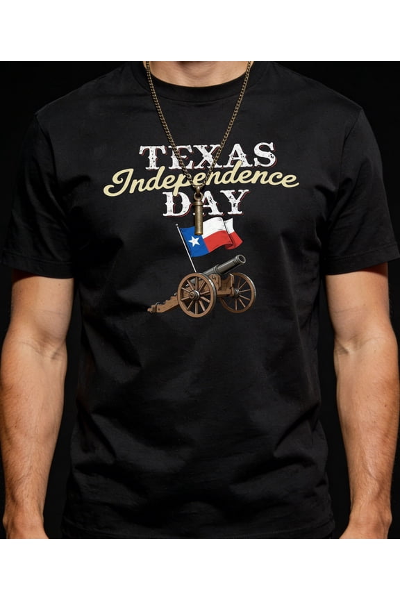Men's Texas Independence Day Patriotic Graphic Tee