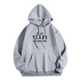 thumbnail image 1 of Men's Texas Lone Star State Hoodie Comfortable Casual Pullover with Kangaroo Pocket, Red, Size S-XXL, 1 of 3