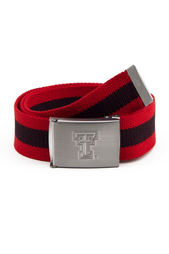 Men's Texas Tech Red Raiders Fabric Belt