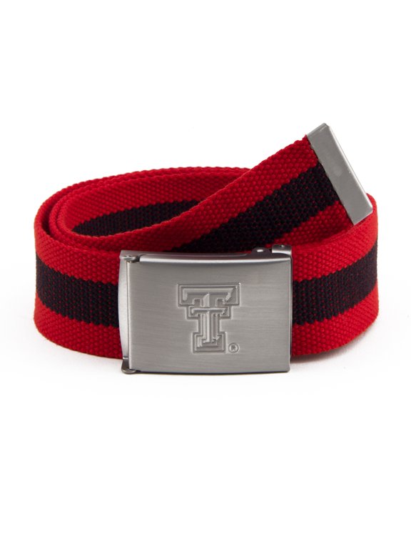 Men's Texas Tech Red Raiders Fabric Belt