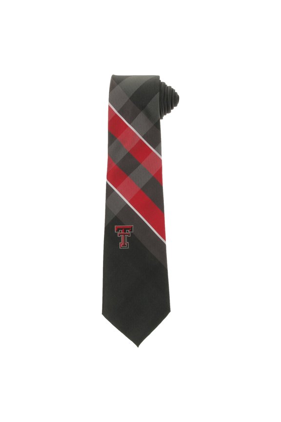 Men's Texas Tech Red Raiders Woven Poly Grid Tie