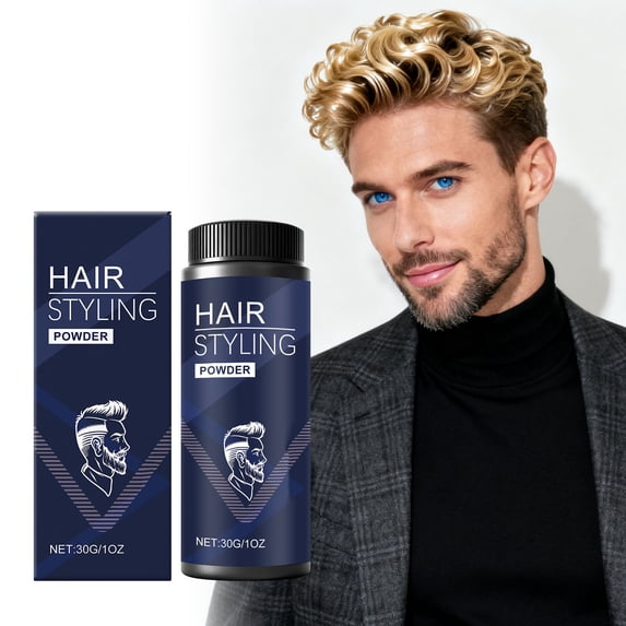 Men's Texture Powder Lightweight Styling Powder Increases Fluffiness And Texture Creates A Natural Look Suitable For Short To Medium Long Hair