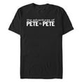 thumbnail image 1 of Men's The Adventures of Pete and Pete Basic Logo  Graphic T-Shirt, 1 of 5
