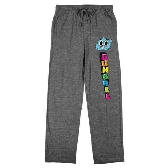 The Amazing World of Gumball The Amazing World of Gumball sleep pant on grey heather Adult-Medium