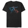 thumbnail image 1 of Men's The Batman Hero Pose  Graphic Tee Black X Large, 1 of 5
