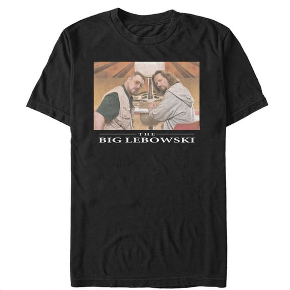 Men's The Big Lebowski Bowling Buddies  Graphic Tee Black 4X Large