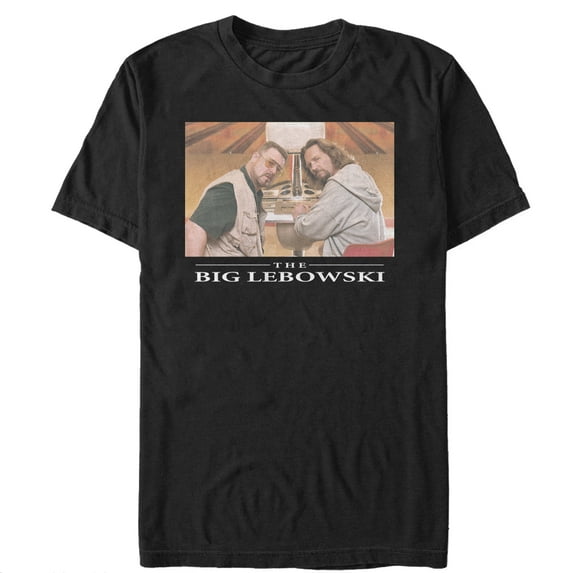 Men's The Big Lebowski Bowling Buddies Graphic Tee Black Large