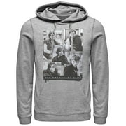 Men's The Breakfast Club Character Photos  Pull Over Hoodie Athletic Heather X Large