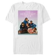Men's The Breakfast Club Iconic Detention Pose  Graphic Tee White 2X Large