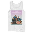 thumbnail image 1 of Men's The Breakfast Club Iconic Detention Pose  Tank Top White Medium, 1 of 4