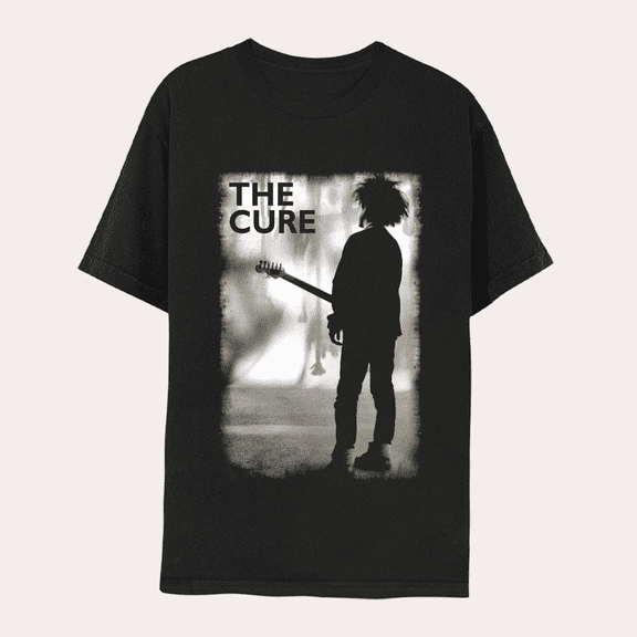 Men's The Cure Short Sleeve Graphic T-Shirt - Black, Small